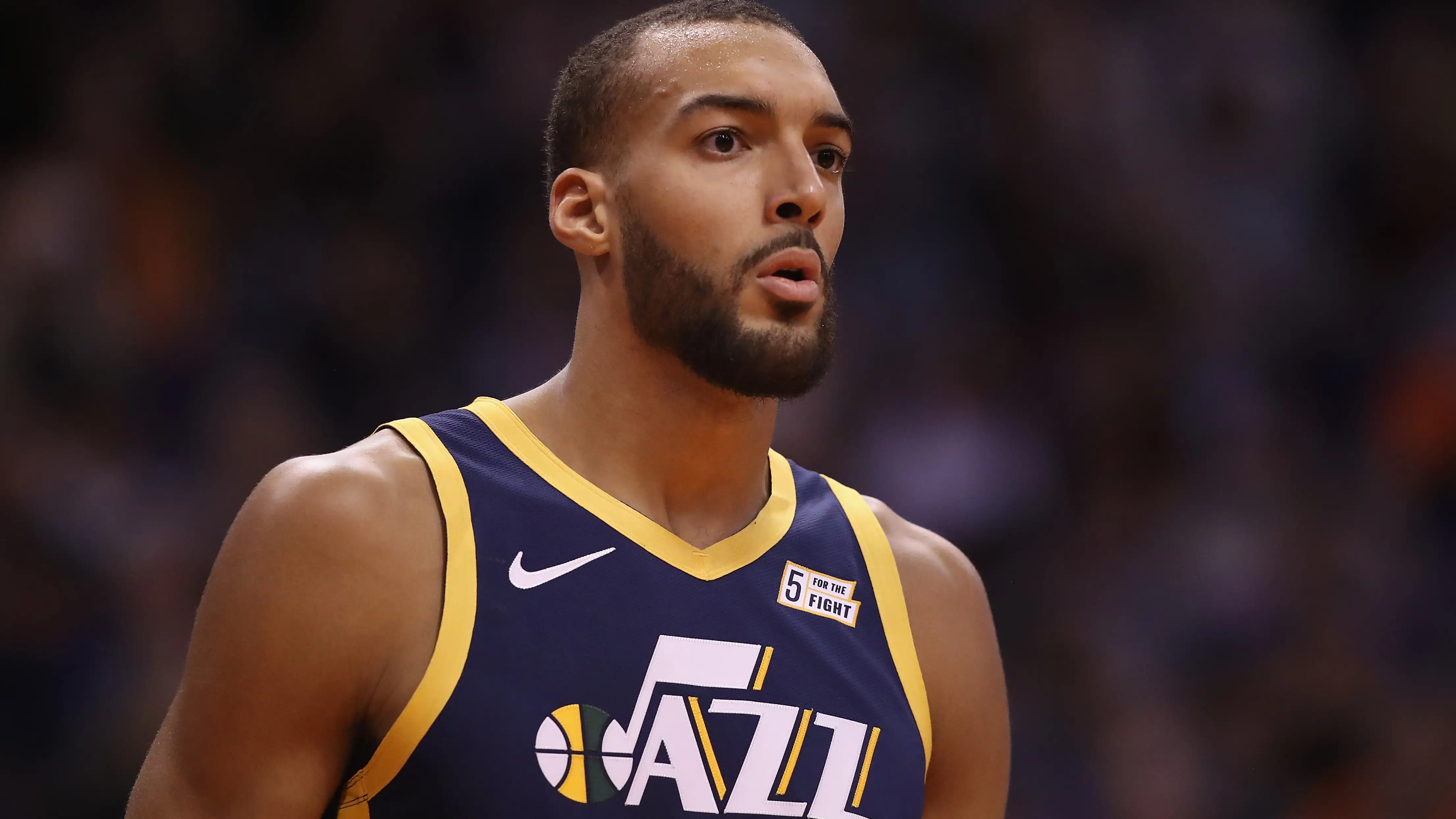 Rudy Gobert, jugador de Utah Jazz Rudy Gobert, jugador de Utah Jazz