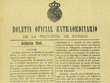 Medidas de Burgos contra la 'gripe española'