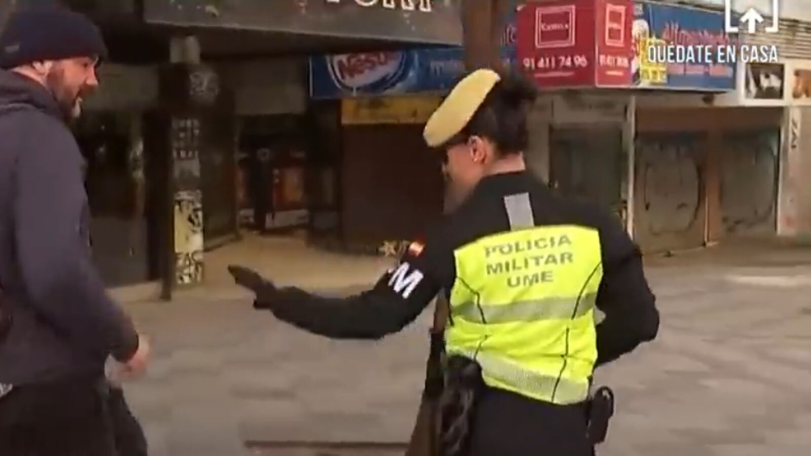 Los militares ya patrullan las calles de algunas ciudades españolas
