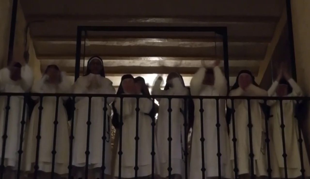 El vídeo de las monjas de clausura de Caleruega aplaudiendo a los sanitarios por el coronavirus