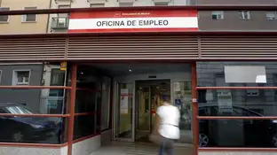 Vista de una oficina de empleo Vista de una oficina de empleo