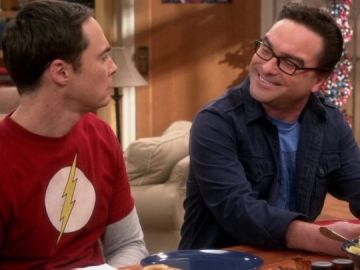 Sheldon y Leonard en 'The Big Bang Theory'