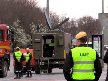 Efectivos de la Unidad Militar de Emergencia (UME) 