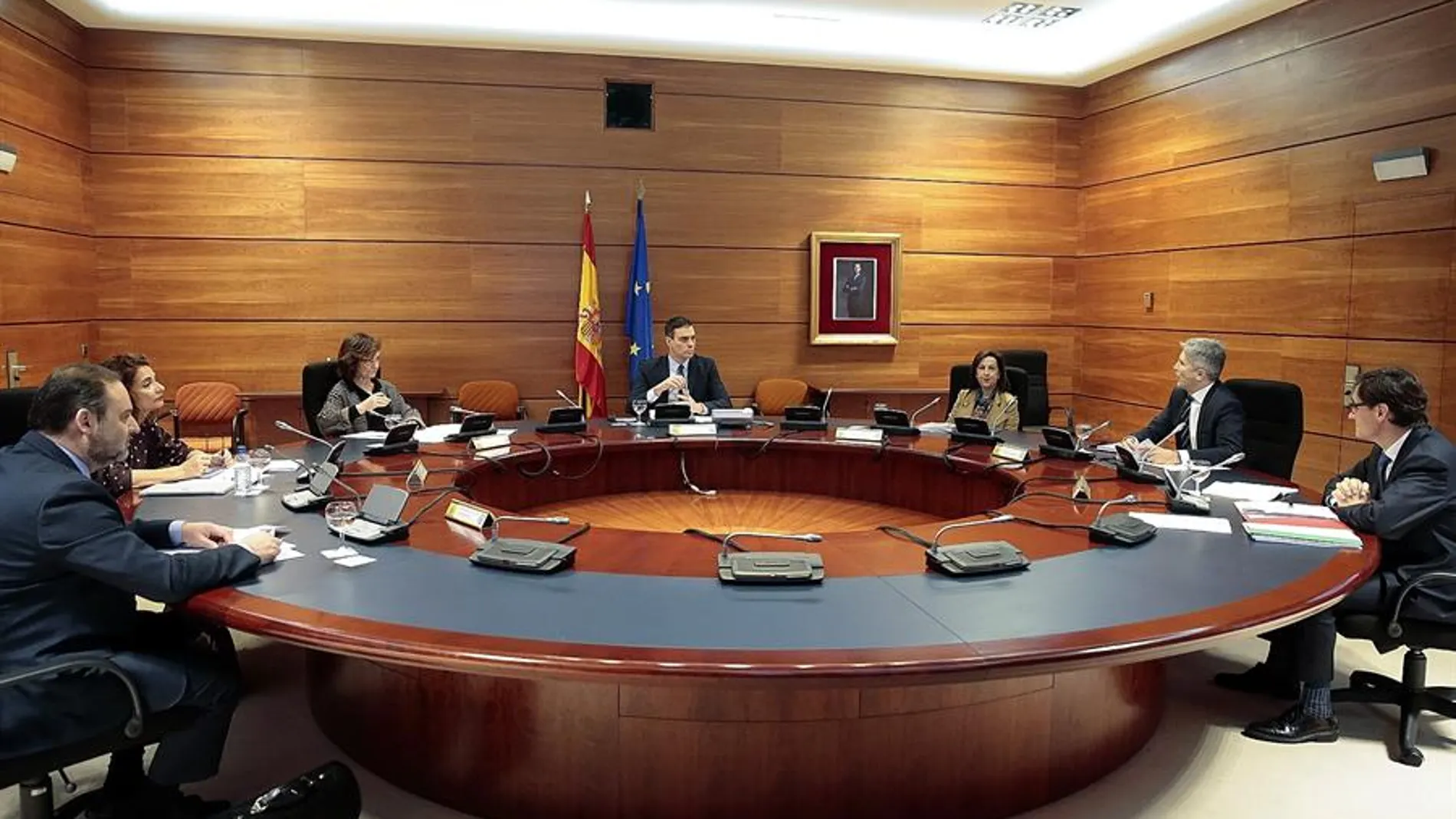 Imagen de Consejo de ministros celebrado la pasada semana Imagen de Consejo de ministros celebrado la pasada semana