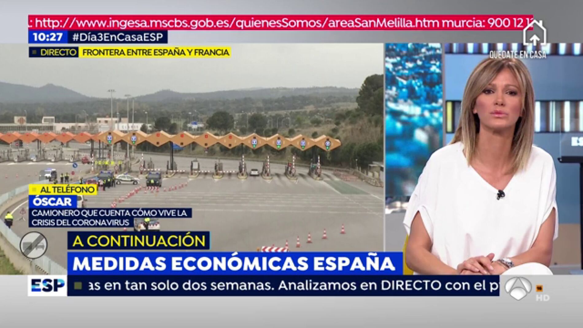 La indignaci&oacute;n de un transportista por la crisis del coronavirus: "Nos tratan como a leprosos"