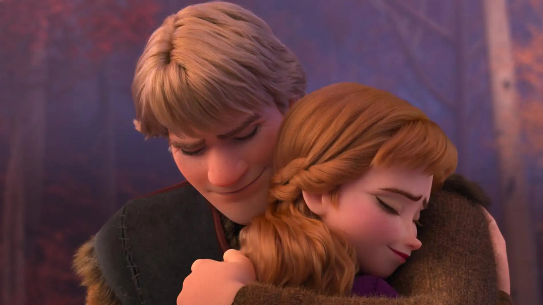 Anna y Kristoff en 'Frozen 2'