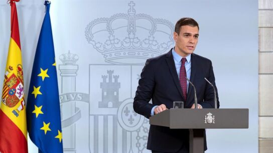 Pedro S&aacute;nchez, tras el Consejo de Ministros