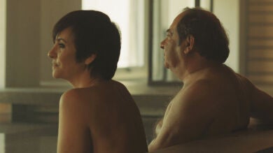 La dura confesión de Armero a Eva durante una sesión de sauna sin micrófonos