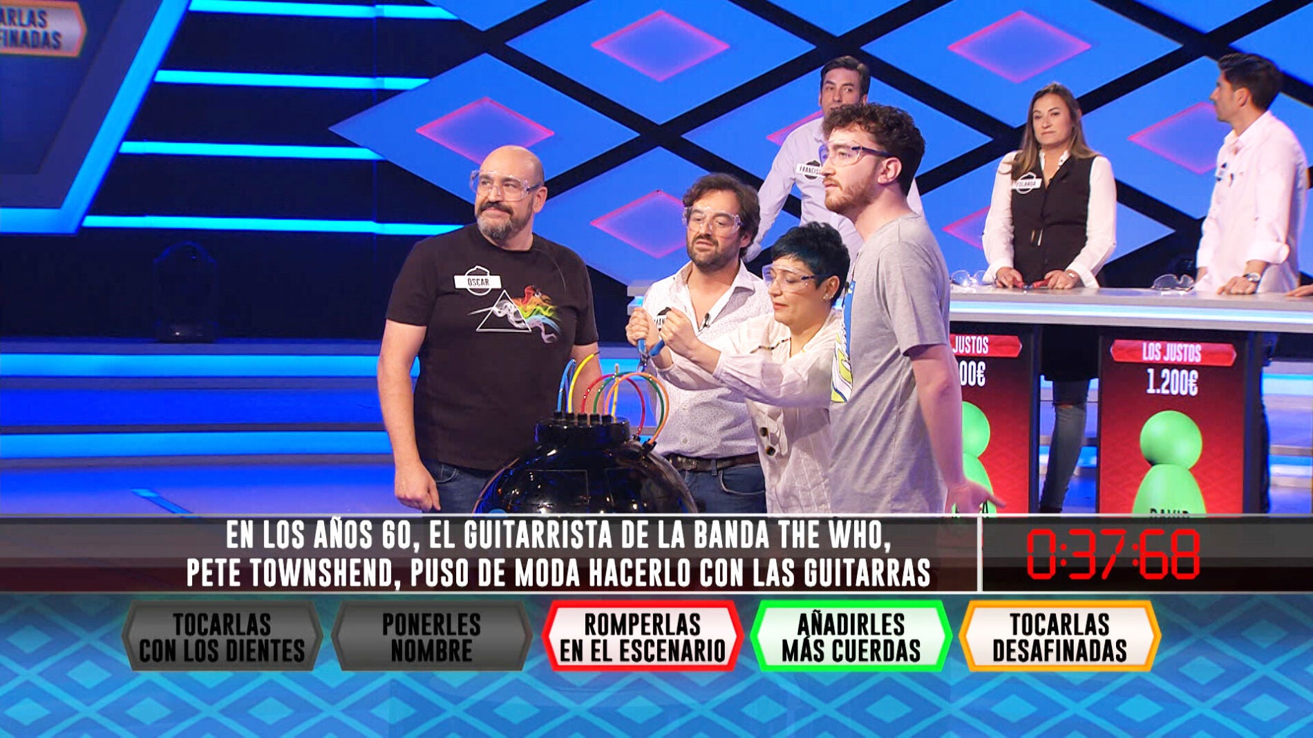 &Oacute;scar gu&iacute;a a &lsquo;Los dispersos&rsquo;, con mucho acierto, hacia la opci&oacute;n correcta en &lsquo;&iexcl;Boom!&rsquo;