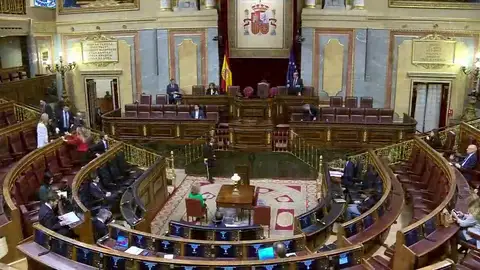 El Parlamento del coronavirus, vacío... pero abierto El Parlamento del coronavirus, vacío... pero abierto