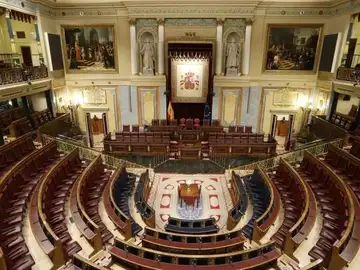 Congreso de los Diputados, vacío Congreso de los Diputados, vacío