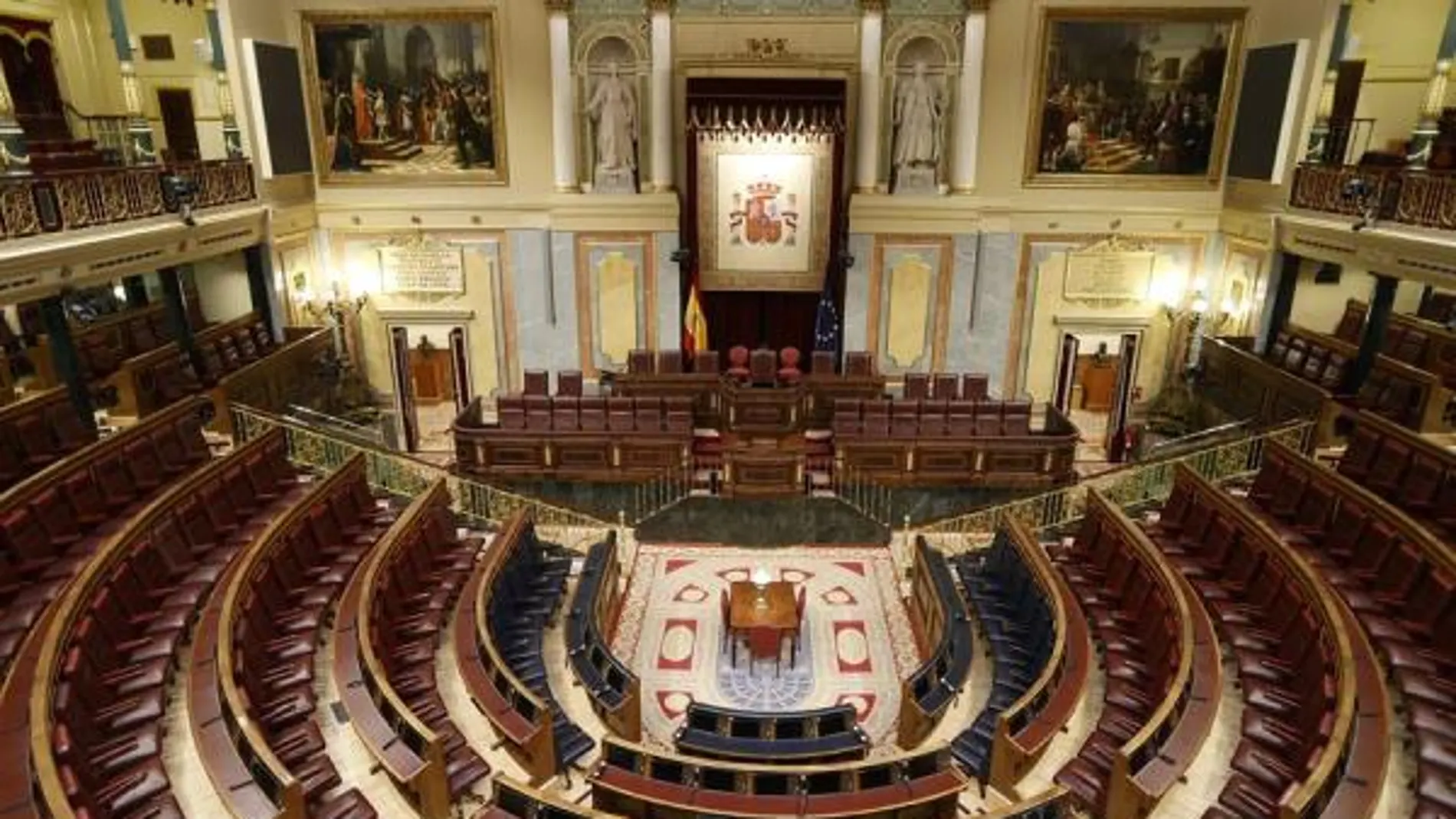 Congreso de los Diputados, vacío Congreso de los Diputados, vacío