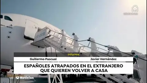 Españoles atrapados en el extranjuero Españoles atrapados en el extranjuero