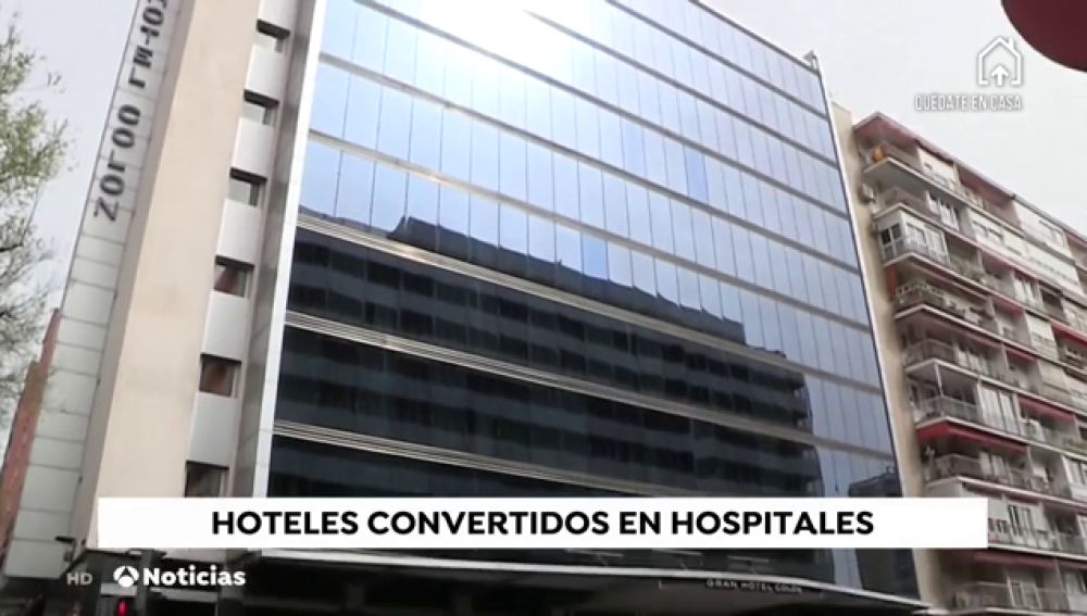 El Gran Hotel Colón recibirá a partir de este jueves a los infectados leves de coronavirus