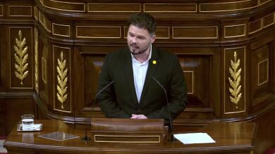 Gabriel Rufián en el pleno del Congreso sobre el coronavirus: 