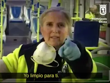 Trabajadora de la EMT Trabajadora de la EMT