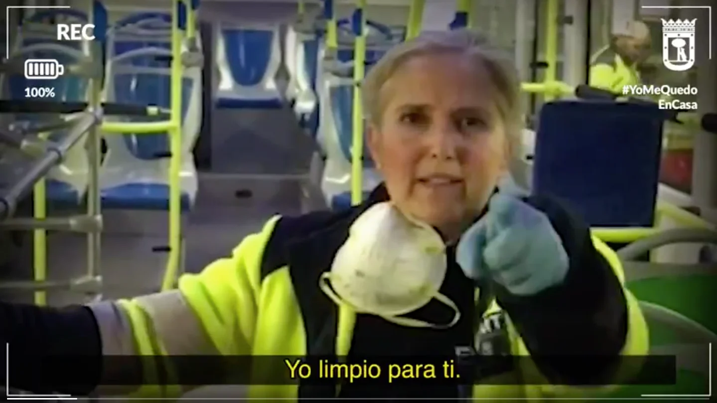 Trabajadora de la EMT Trabajadora de la EMT