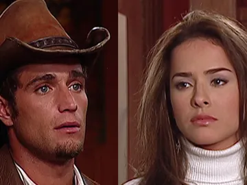 Michel Brown y Danna García como Norma Elizondo y Franco Reyes en 'Pasión de Gavilanes' Michel Brown y Danna García como Norma Elizondo y Franco Reyes en 'Pasión de Gavilanes'
