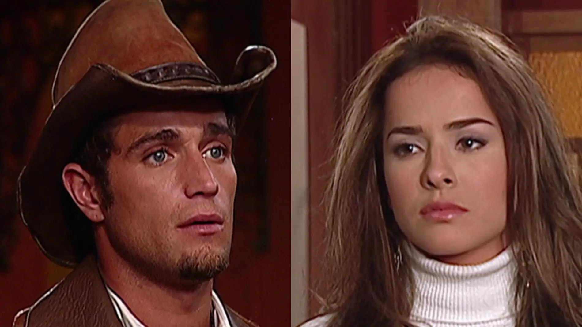 Michel Brown y Danna García como Norma Elizondo y Franco Reyes en 'Pasión de Gavilanes'