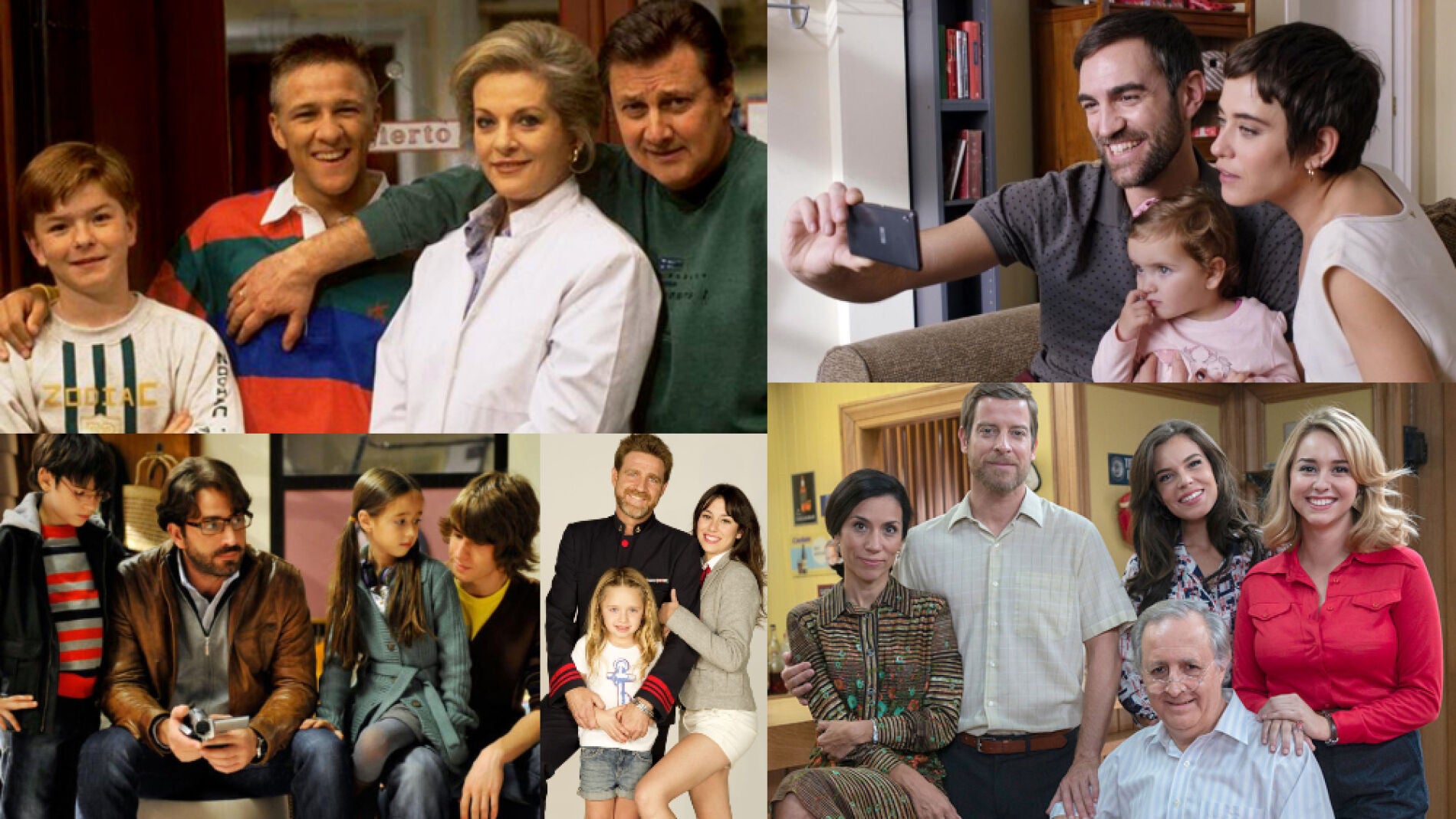 Celebramos el D&iacute;a del Padre recordando a los m&aacute;s queridos de las series de Antena 3