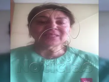 Marcela, el rostro del triunfo de los ingresados contra el coronavirus Marcela, el rostro del triunfo de los ingresados contra el coronavirus