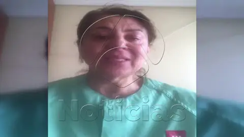 Marcela, el rostro del triunfo de los ingresados contra el coronavirus Marcela, el rostro del triunfo de los ingresados contra el coronavirus