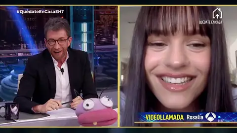 Rosalía confiesa en 'El Hormiguero 3.0' los motivos por los que se cortó el flequillo ella sola Rosalía confiesa en 'El Hormiguero 3.0' los motivos por los que se cortó el flequillo ella sola