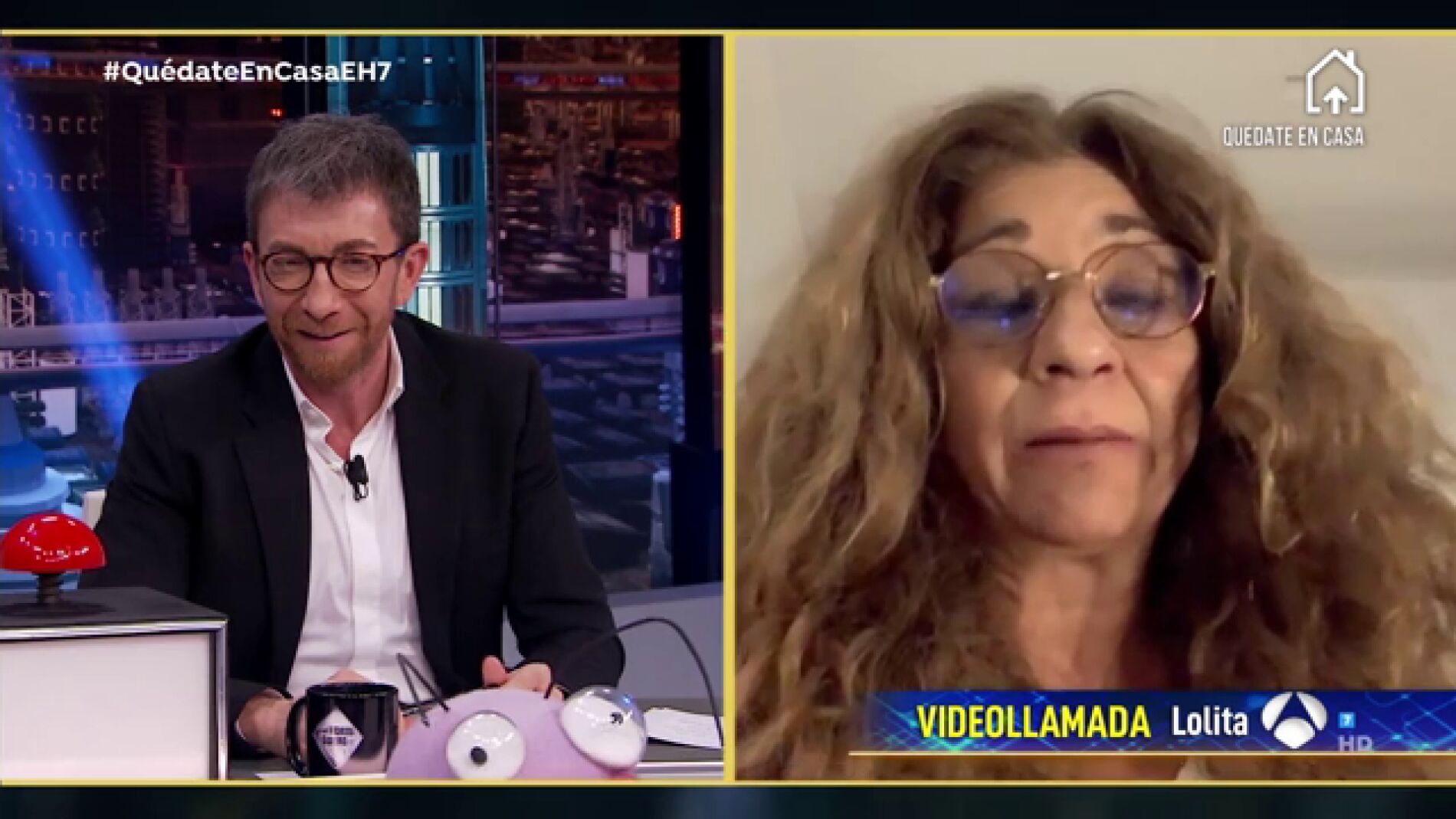 Lolita defiende a los "tirititeros" tras la polémica de Vox en 'El Hormiguero 3.0'