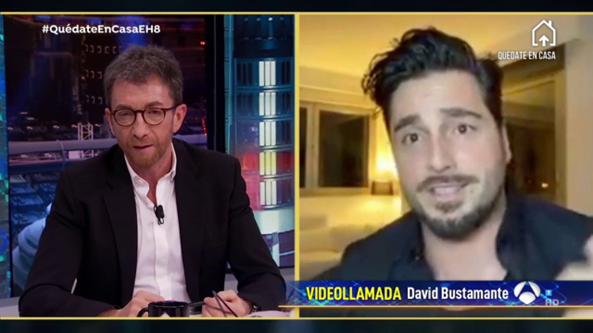 La anécdota de David Bustamante con los patos que se han mudado a su casa