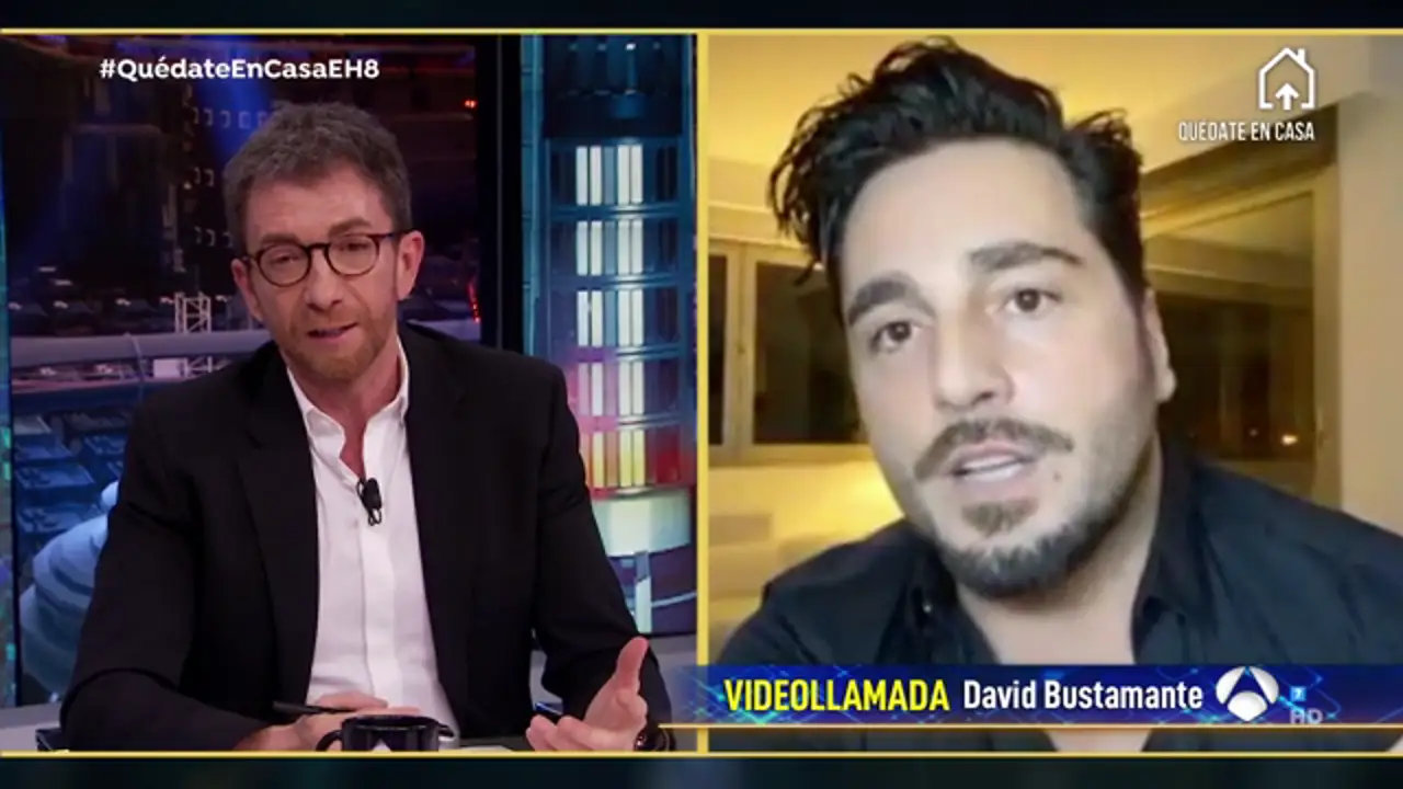 Así se organiza David Bustamante para poder ver a su hija durante el confinamiento