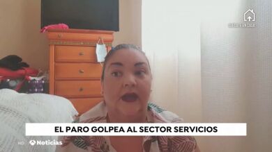 El paro golpea al sector servicios en la crisis del coronavirus: 