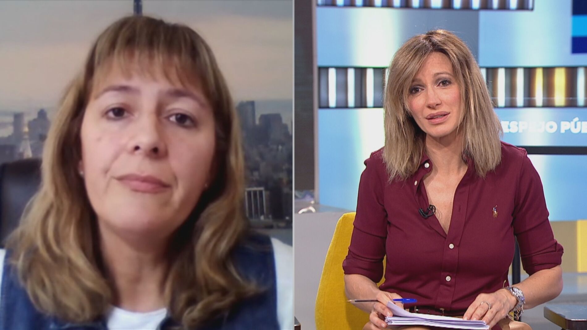 Enfermera contagiada