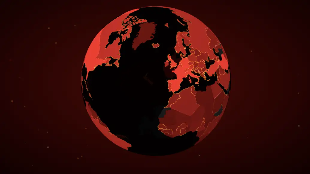 Mapa del coronavirus en el mundo en tiempo real