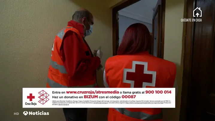 Atresmedia apoya 'Cruz Roja Responde' contra el coronavirus