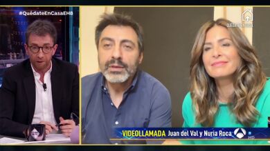 Revive la entrevista al completo a Nuria Roca y Juan del Val en 'El Hormiguero 3.0: Quédate en casa'