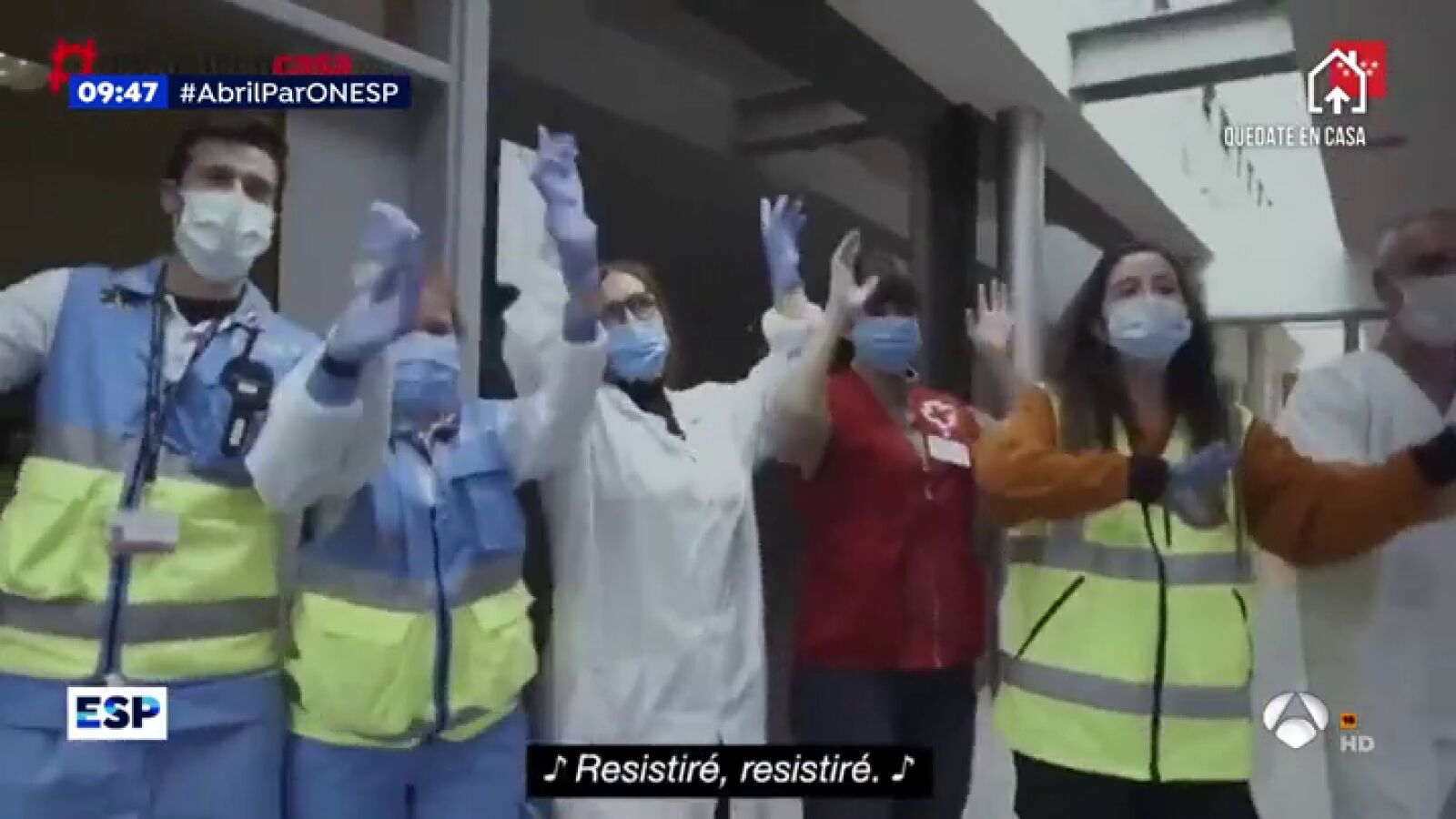 El emotivo vídeo de la lucha de Madrid contra el coronavirus que ha emocionado a los internautas