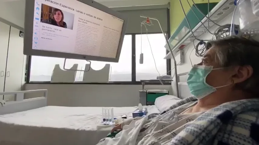 Mensajes a enfermos de coronavirus