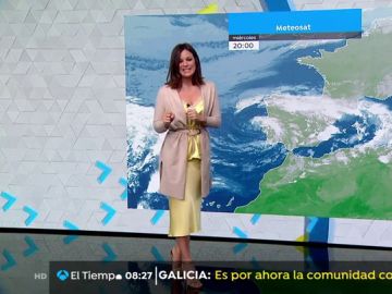 La previsión del tiempo.