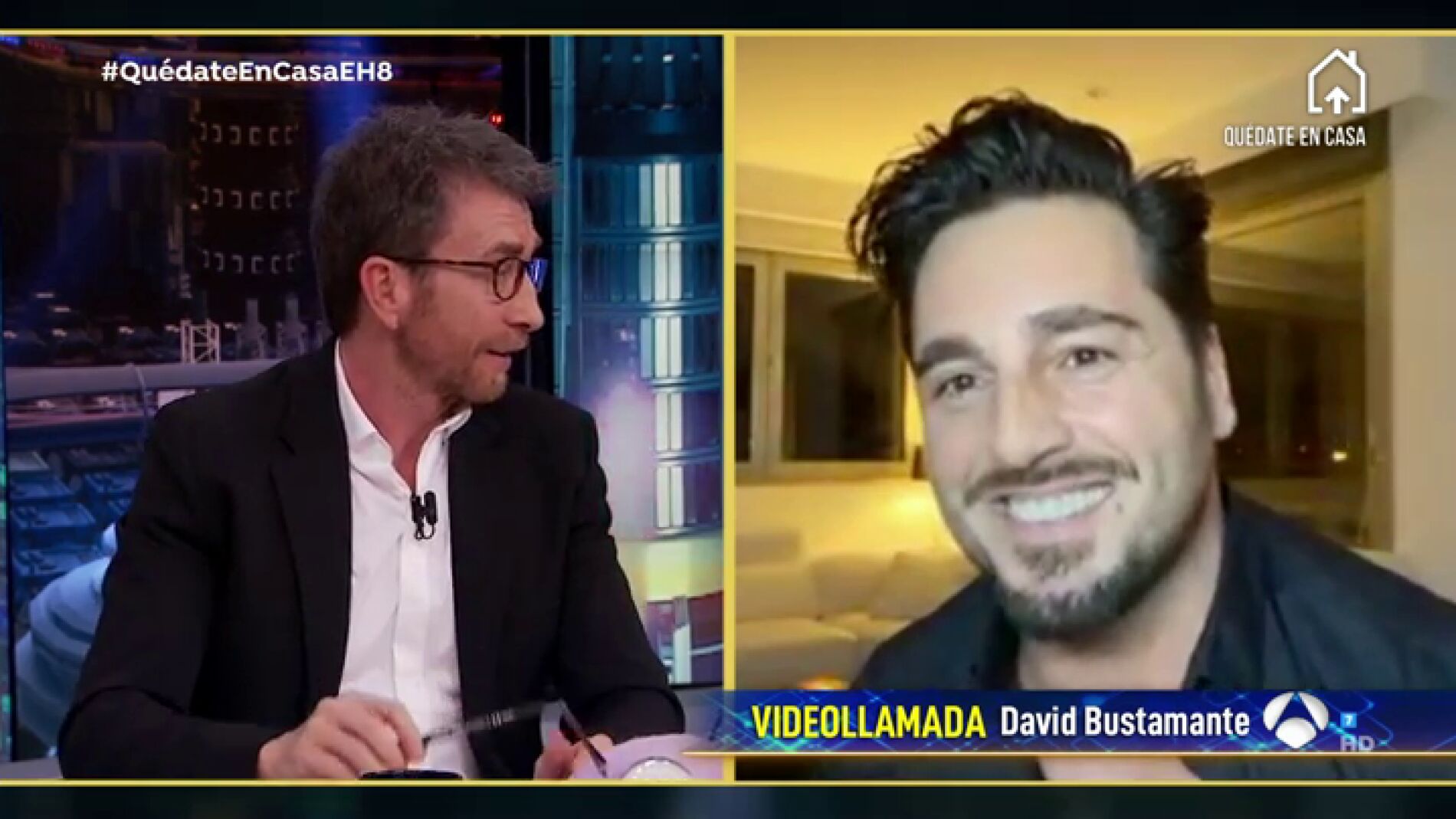 El truco infalible de David Bustamante para enfrentarse al confinamiento