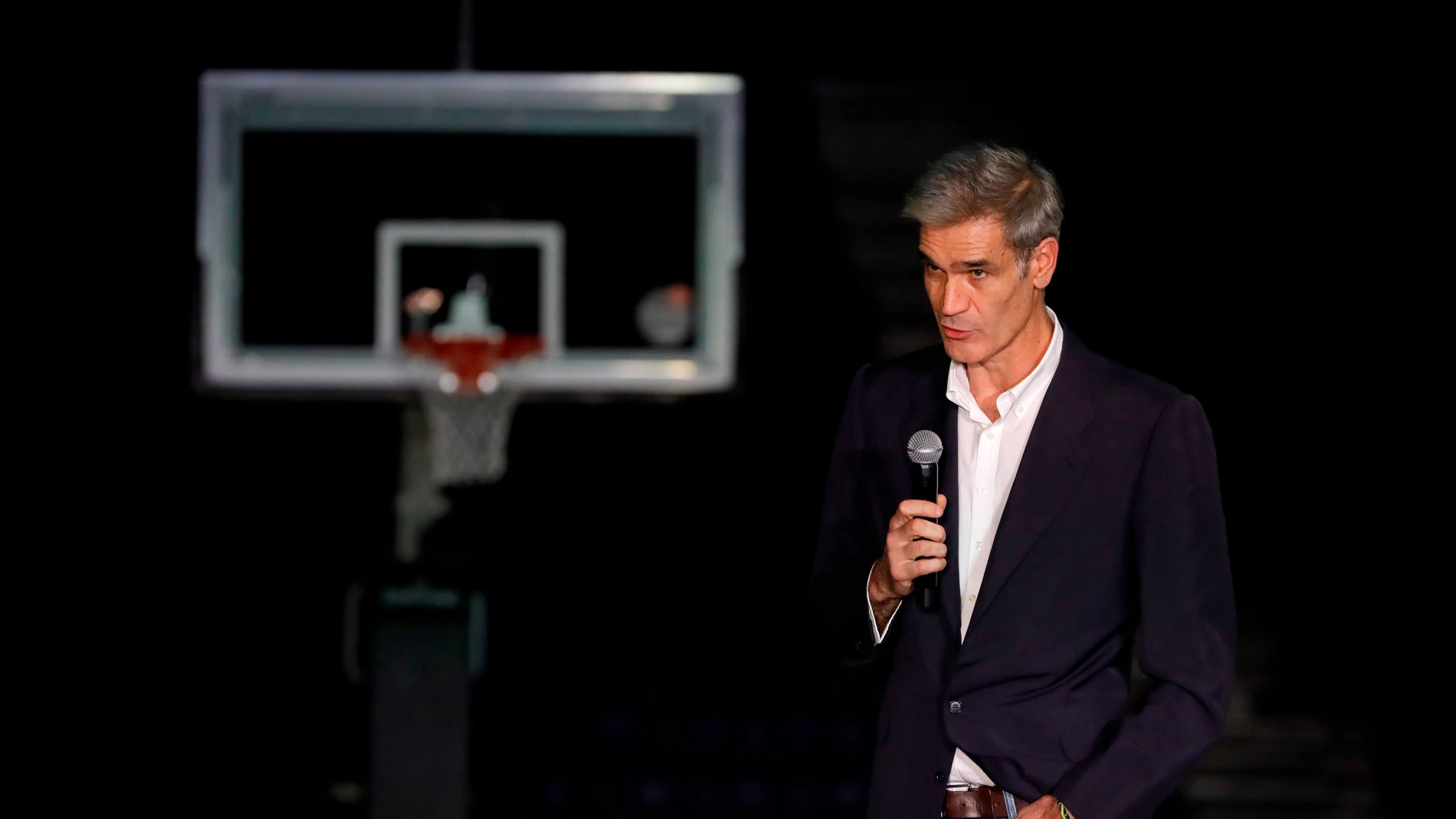 El presidente de la ACB, Antonio Martín El presidente de la ACB, Antonio Martín