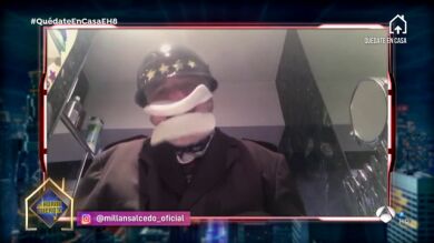 Millán Salcedo pone humor a la cuarentena convirtiéndose en el general Patton