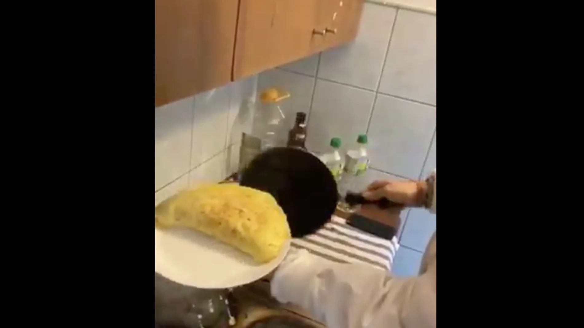 Vídeo viral de la tortilla de patatas Vídeo viral de la tortilla de patatas