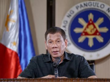 Imagen de archivo del presidente de Filipinas, Rodrigo Duterte