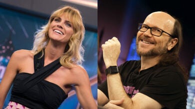 Esta noche se divierten en 'El Hormiguero 3.0: quédate en casa' la actriz Amaia Salamanca y el director y actor Santiago Segura