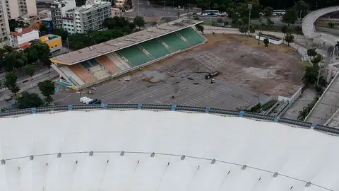El estadio de Maracaná El estadio de Maracaná
