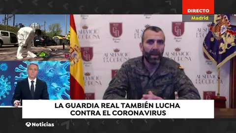 Guardia Real ante la lucha contra el coronavirus: "Es el momento de darlo todo" Guardia Real ante la lucha contra el coronavirus: "Es el momento de darlo todo"