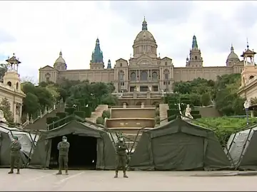 Generalitat, de rechazar al ejército a reclamarlo contra el coronavirus Generalitat, de rechazar al ejército a reclamarlo contra el coronavirus