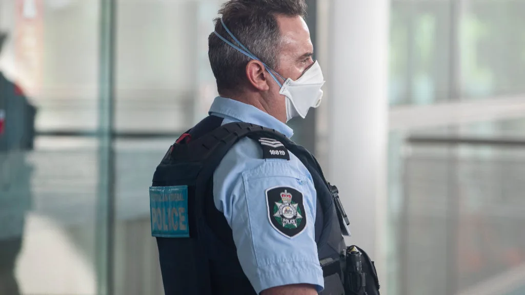 Un policía en Australia Un policía en Australia