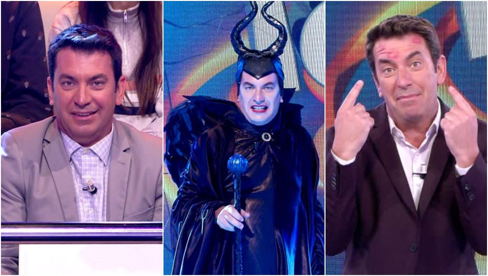 Forrest Gump, Maléfico, hombre tejedor, cornudo...: El Top-10 de bienvenidas de Arturo Valls a '¡Ahora caigo!'