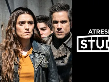 'La Valla' y logo de Atresmedia Studios 'La Valla' y logo de Atresmedia Studios